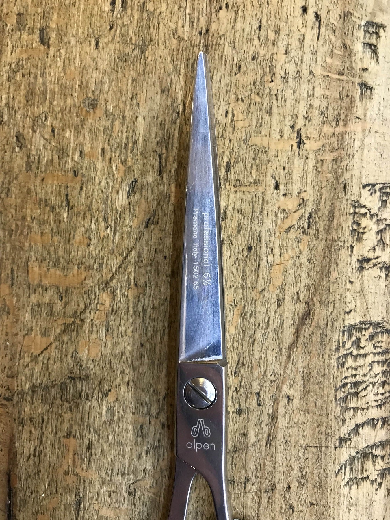 Forbici per capelli 6½ poll cromate