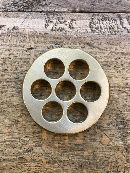 Torchietto in ottone per la pasta