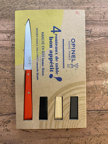 Set of 4 Opinel table knives