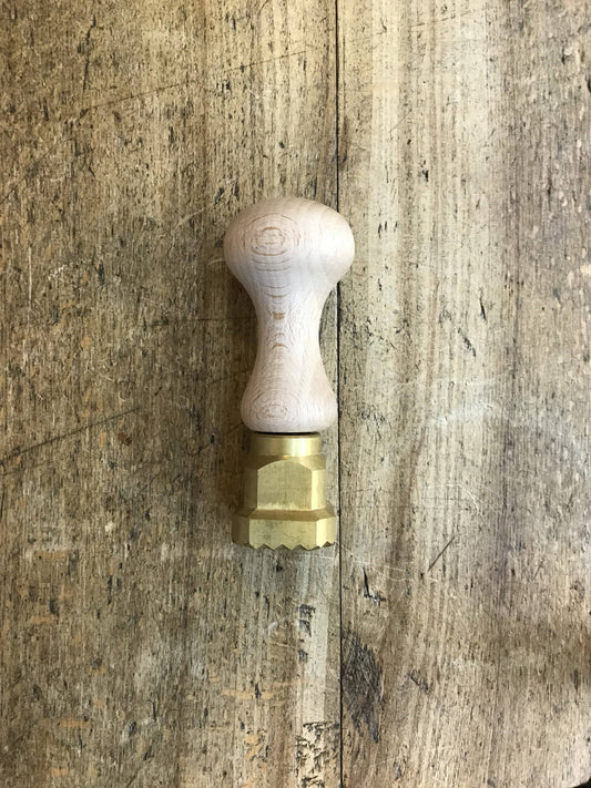 Stampo quadrato per ravioli 3×3 cm festonato