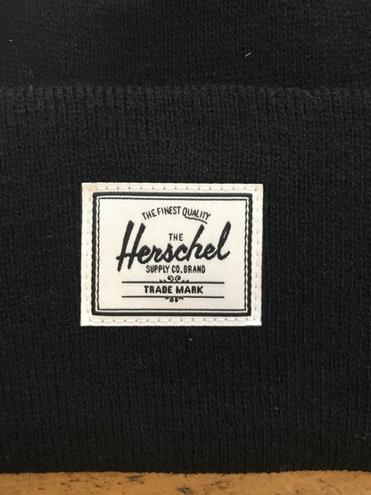 Herschel black winter cap