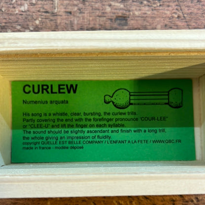 Richiamo Chiurlo in legno e ottone