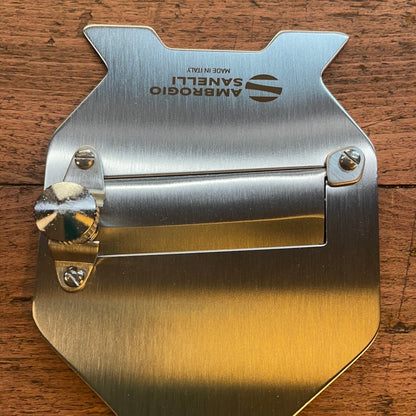 Truffle slicer with smooth blade and rosewood handle