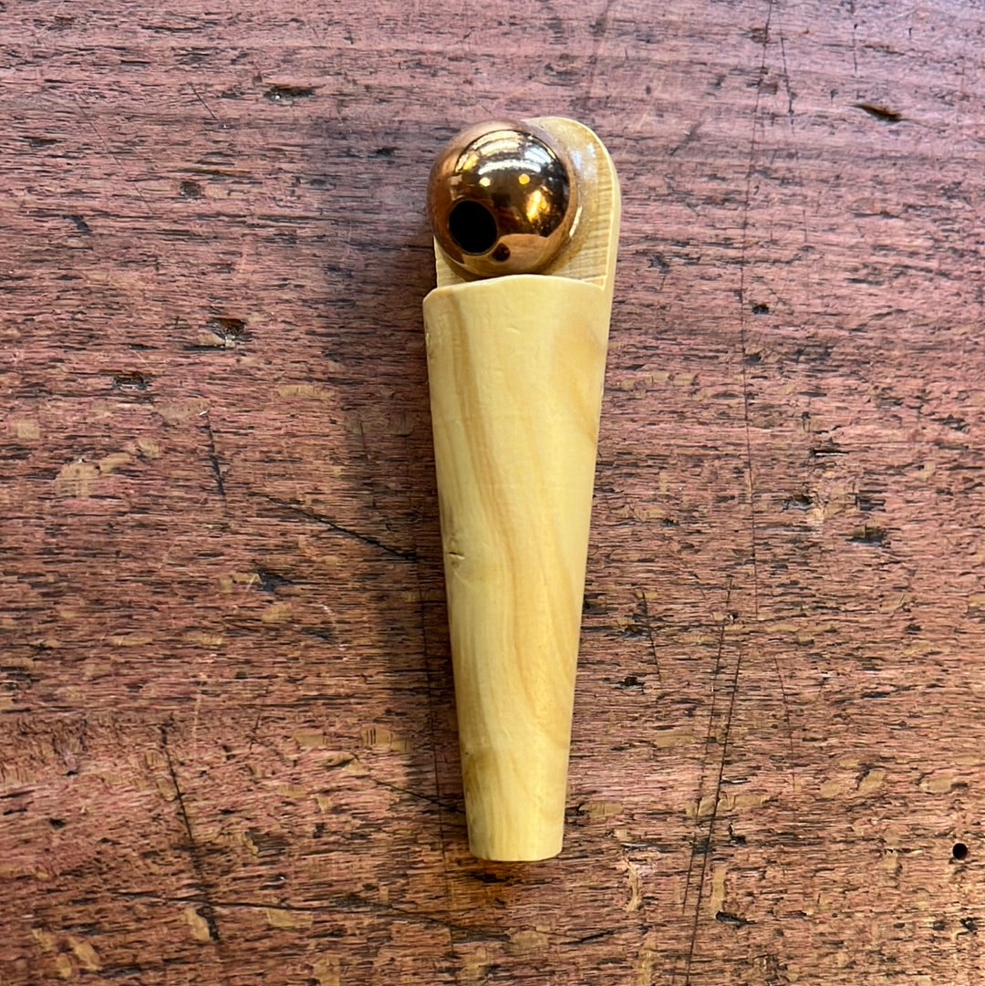 Wooden Nuthatch decoy