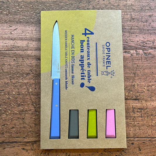 Set 4 coltelli tavola Opinel