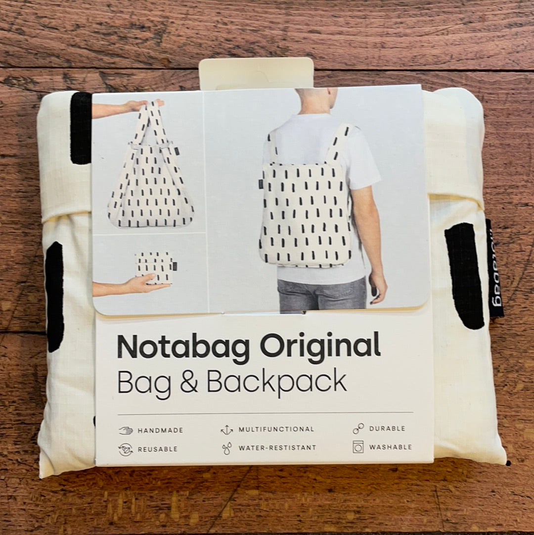 Notabag, borsa e zaino 2 in 1
