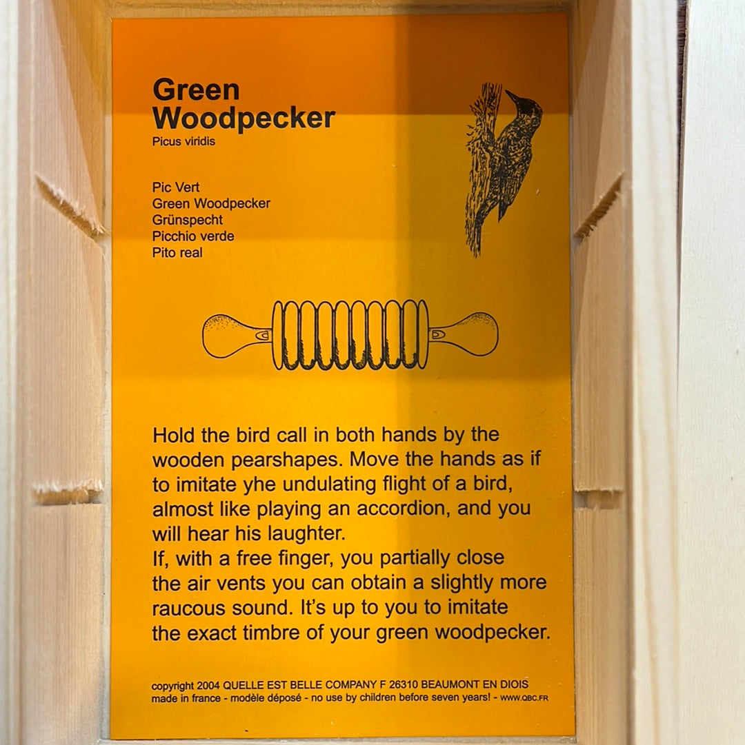 Call for Green Woodpecker