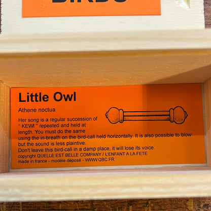 Recall for wooden owl