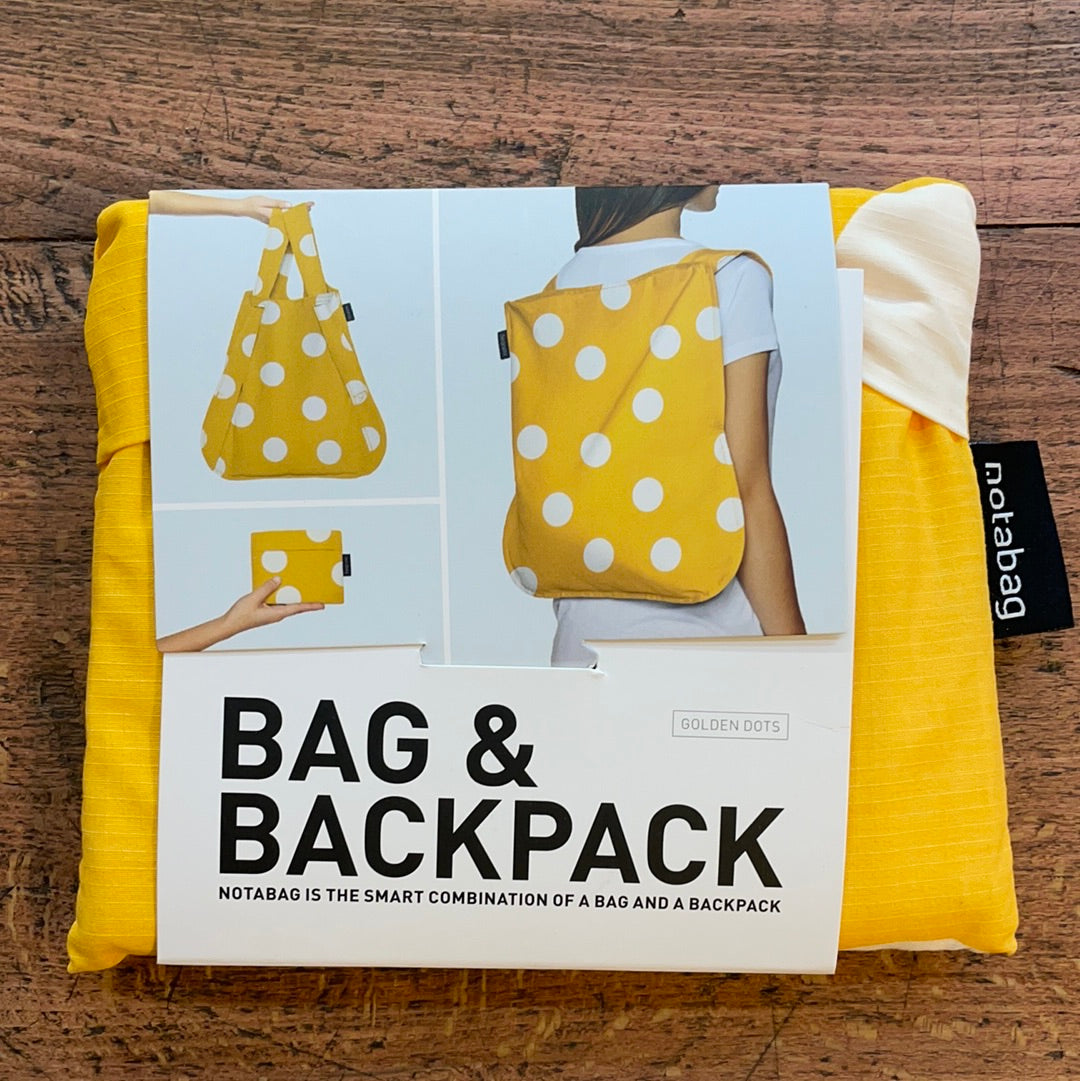 Notabag, borsa e zaino 2 in 1