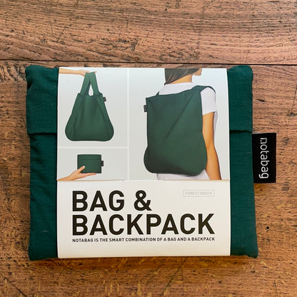 Notabag, borsa e zaino 2 in 1