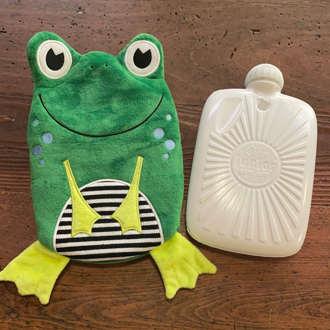 Borsa per l’acqua calda, rana