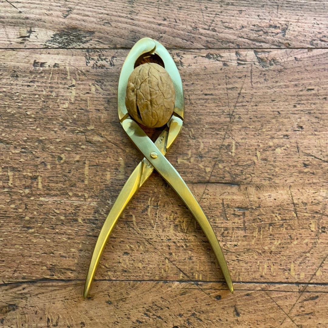 Brass nut opener