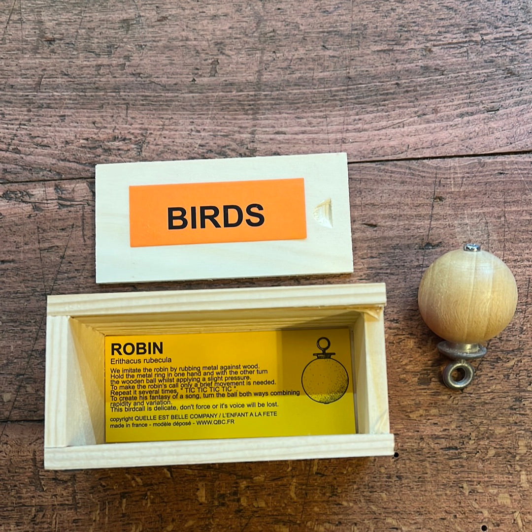 Wooden Robin decoy