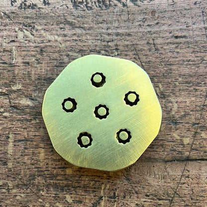 Brass macaroni die