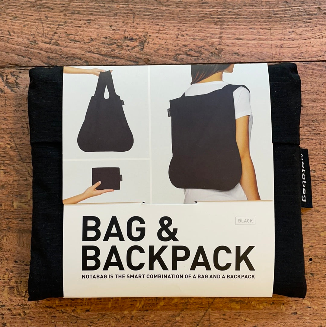 Notabag, borsa e zaino 2 in 1
