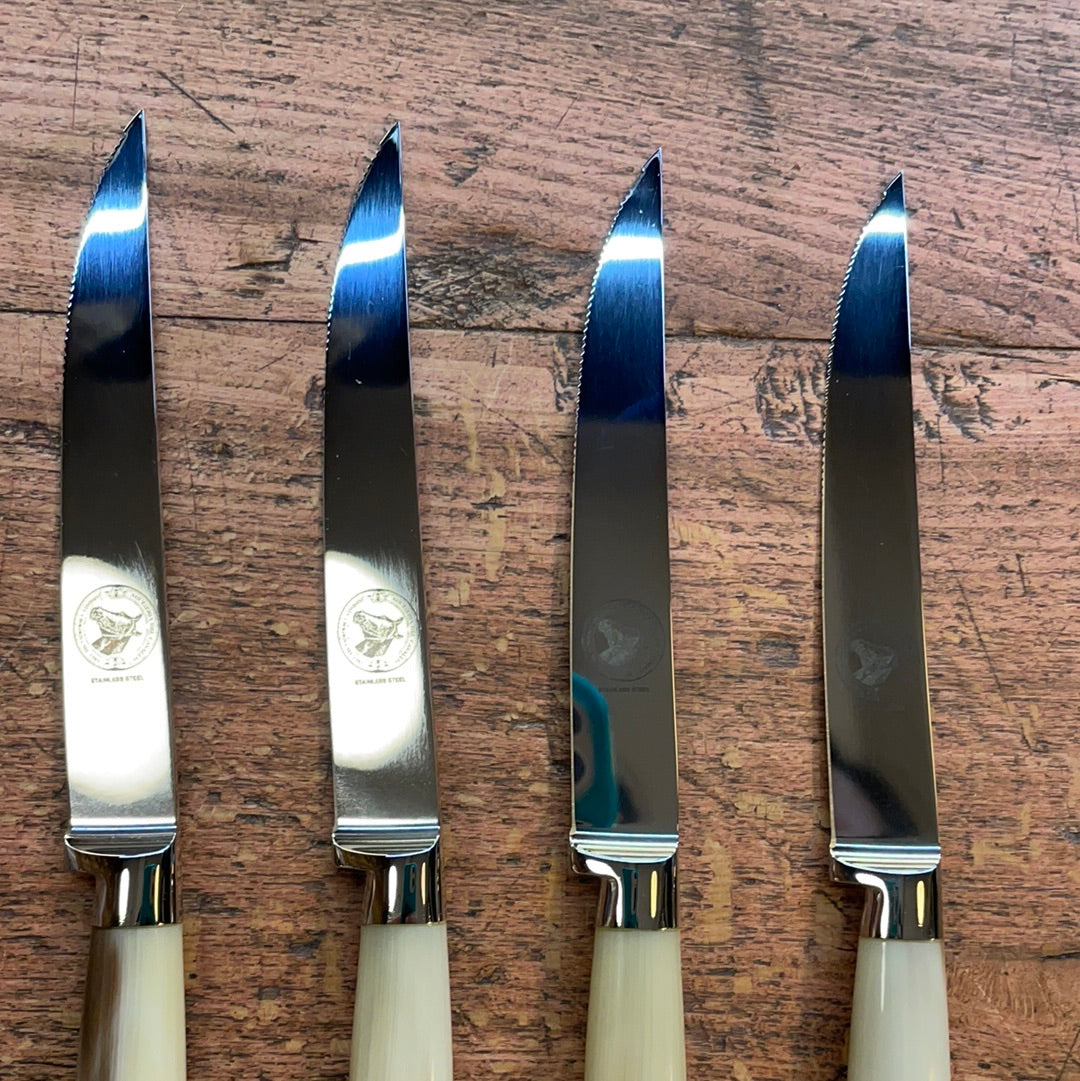 Set 4 coltelli tavola
