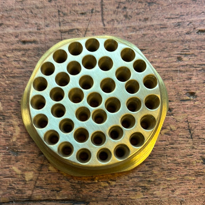 Brass bigoli die