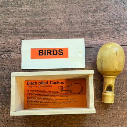 Wooden Great Cuckoo Call