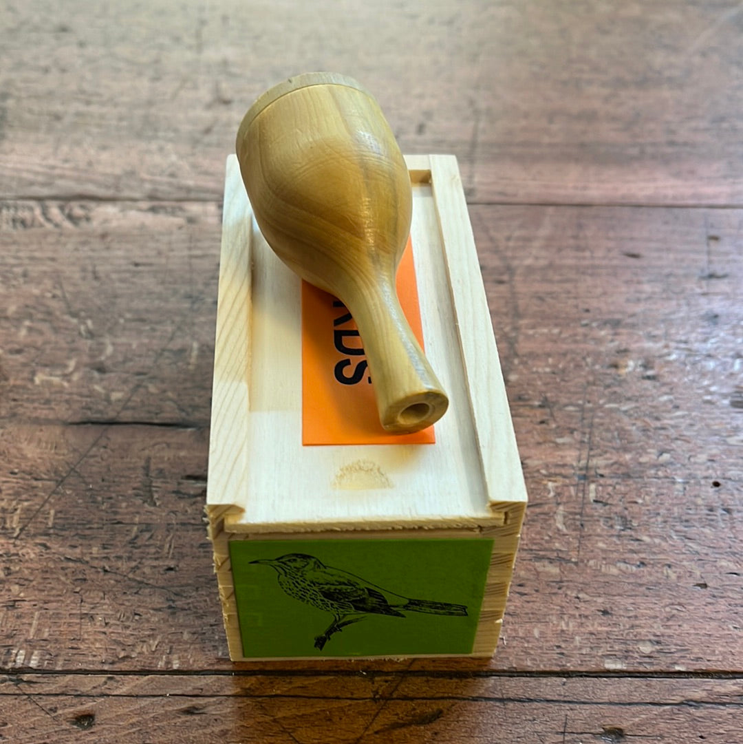 Wooden Thrush decoy