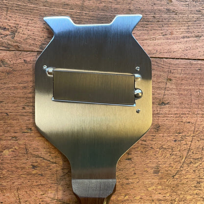 Truffle slicer with smooth blade and rosewood handle