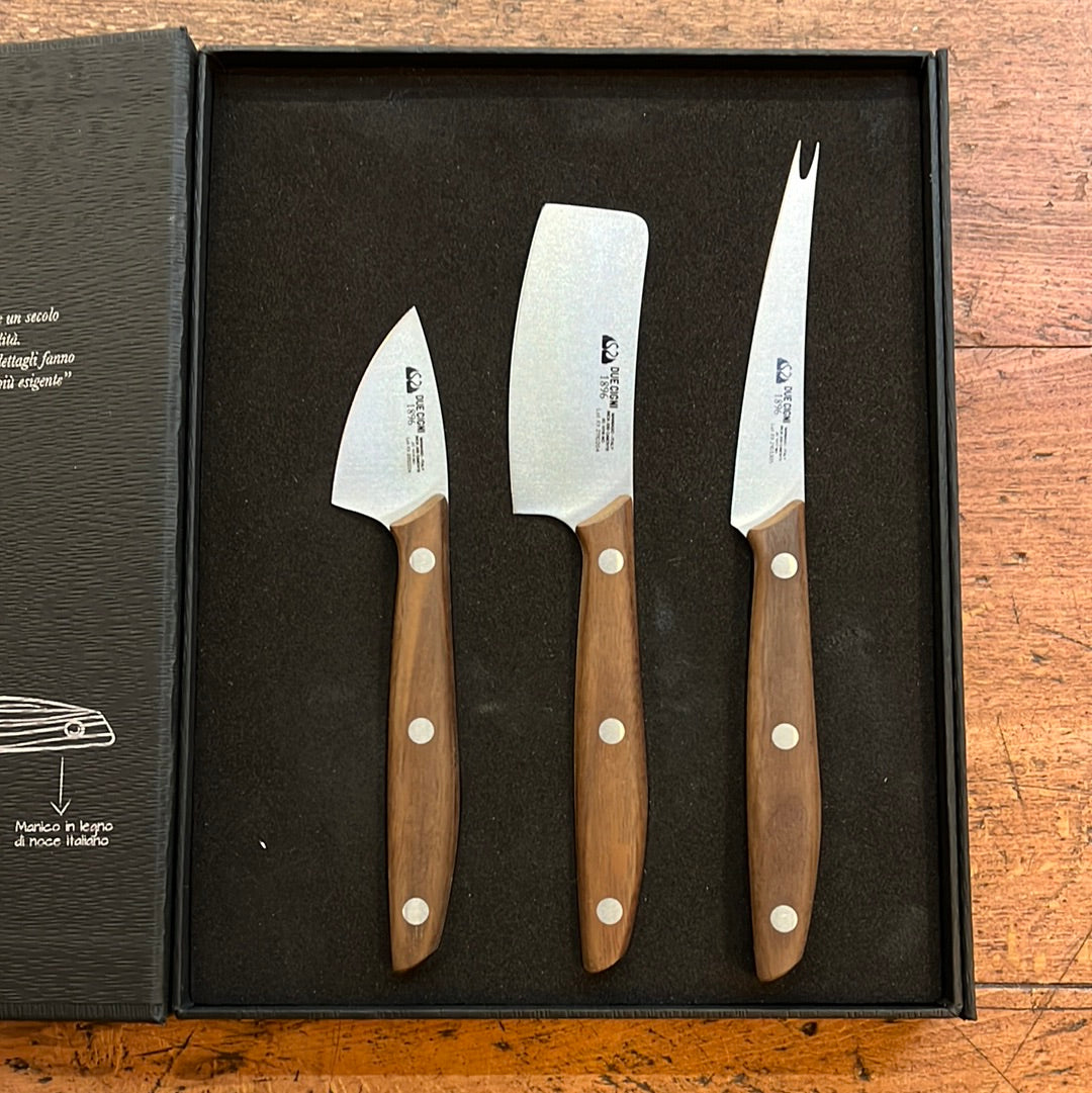 Due Cigni cheese set 