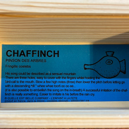 Richiamo per Fringuello in legno