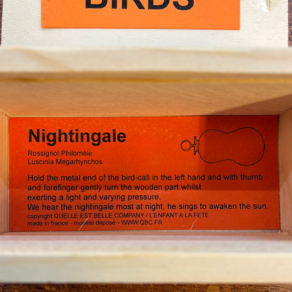 Wooden Nightingale decoy
