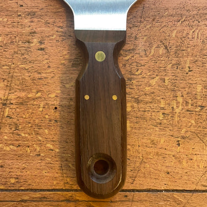 Truffle slicer with smooth blade and rosewood handle