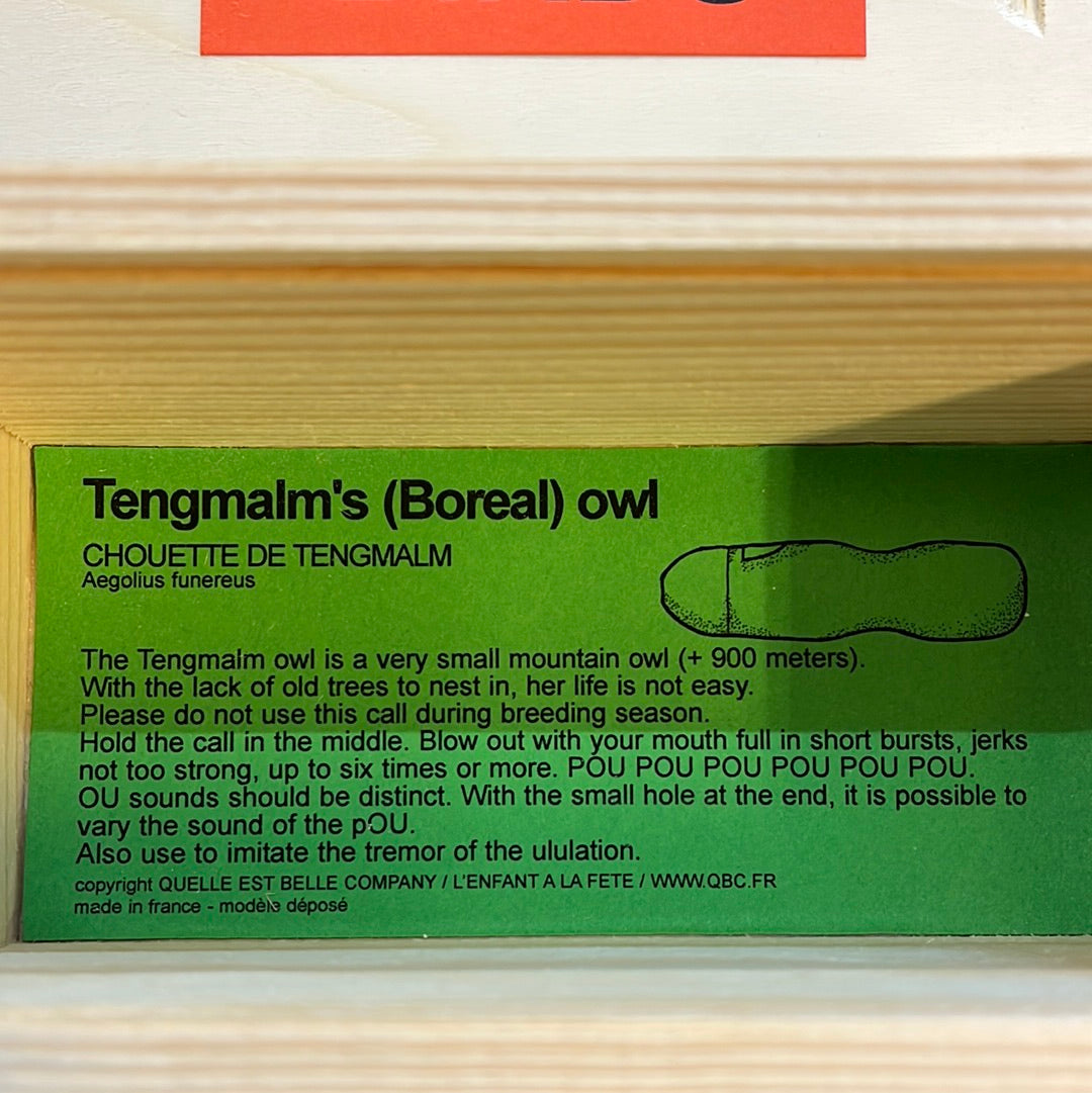 Recall for Big Chief Owl