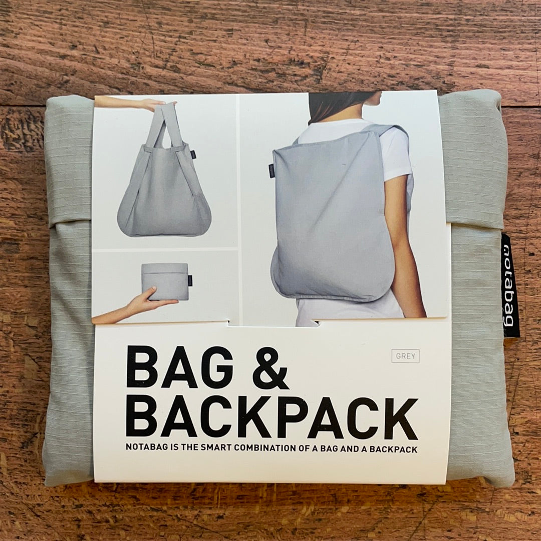 Notabag, borsa e zaino 2 in 1
