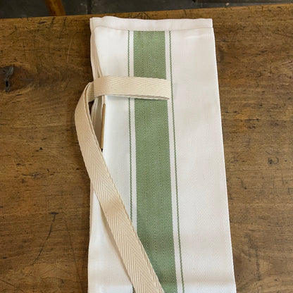 Linen rolling pin holder