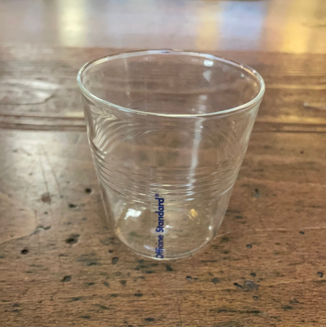 Glass coffee cup