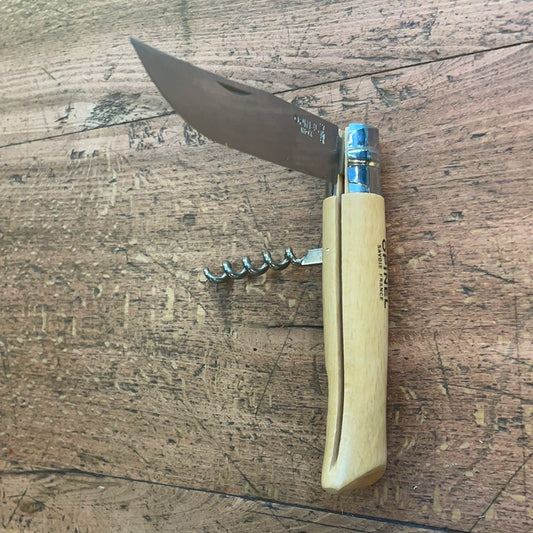 Coltello con cavatappi, Opinel