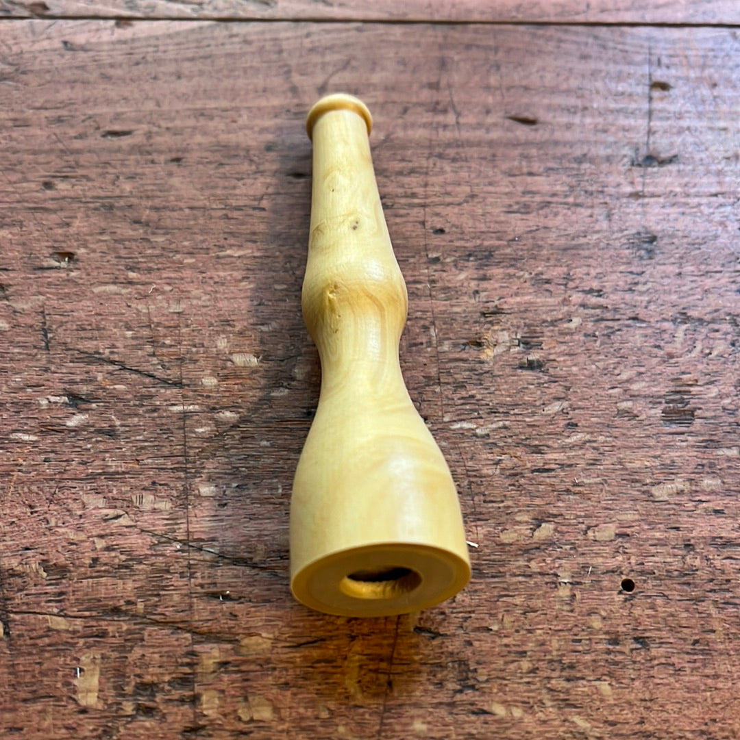 Wooden Skylark decoy