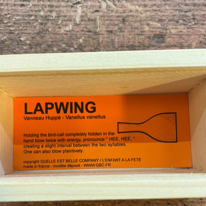 Richiamo Pavoncella in legno