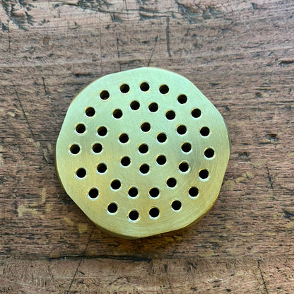 Brass bigoli die